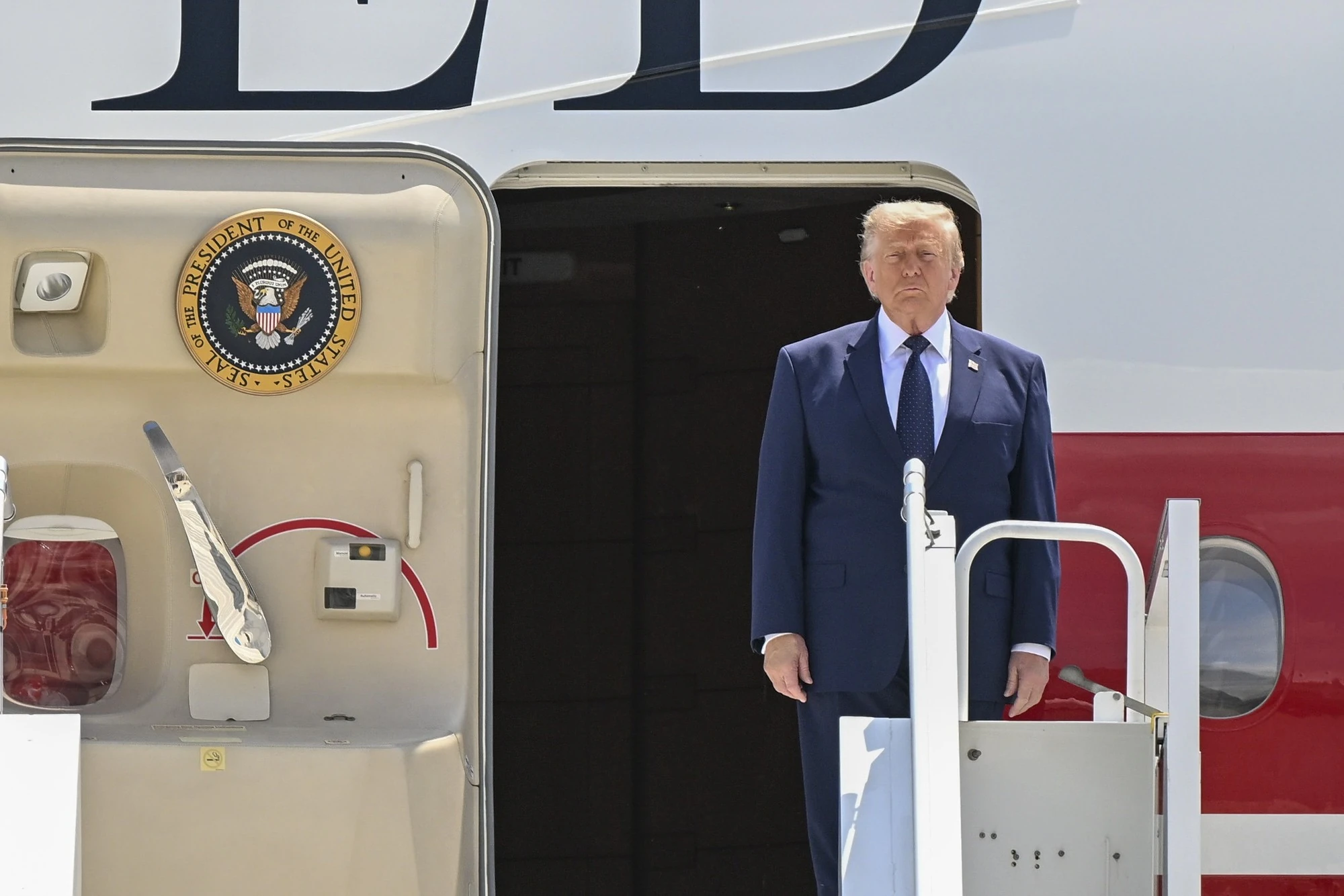 Дональд Трамп у Туреччині під час саміту НАТО в Анкарі