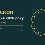 Астрологічний гороскоп на 5 вересня 2026 року з символами знаків зодіаку на тлі ранкового неба