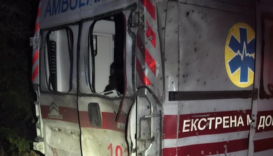 Олег Григоров повідомив про удар дрона по «швидкій» у Ямпільській громаді