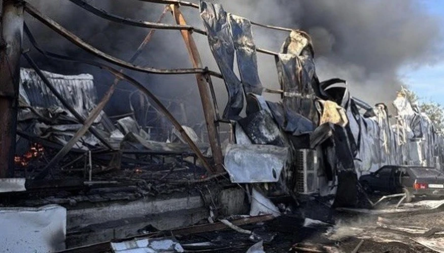 Ранковий удар РФ по складах під Дніпром: троє постраждалих, один — у важкому стані
